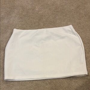 Zara White Mini Pencil Skirt Casual Night Out Preppy